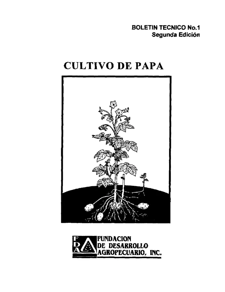 Portada de Cultivo de Papa