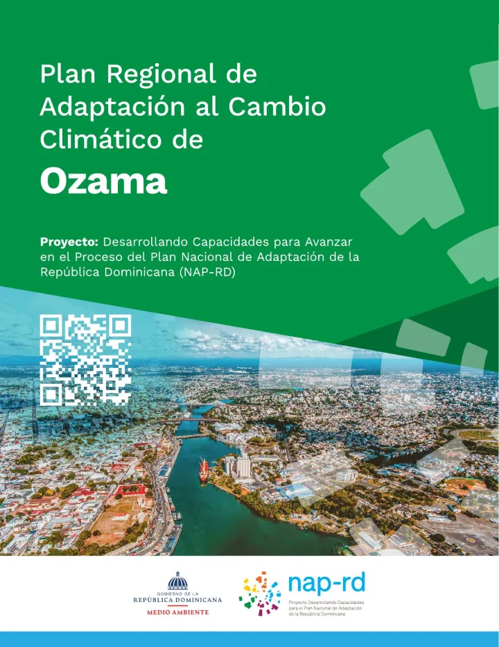 Portada de Plan Regional de Adaptación al Cambio Climático de Región Ozama
