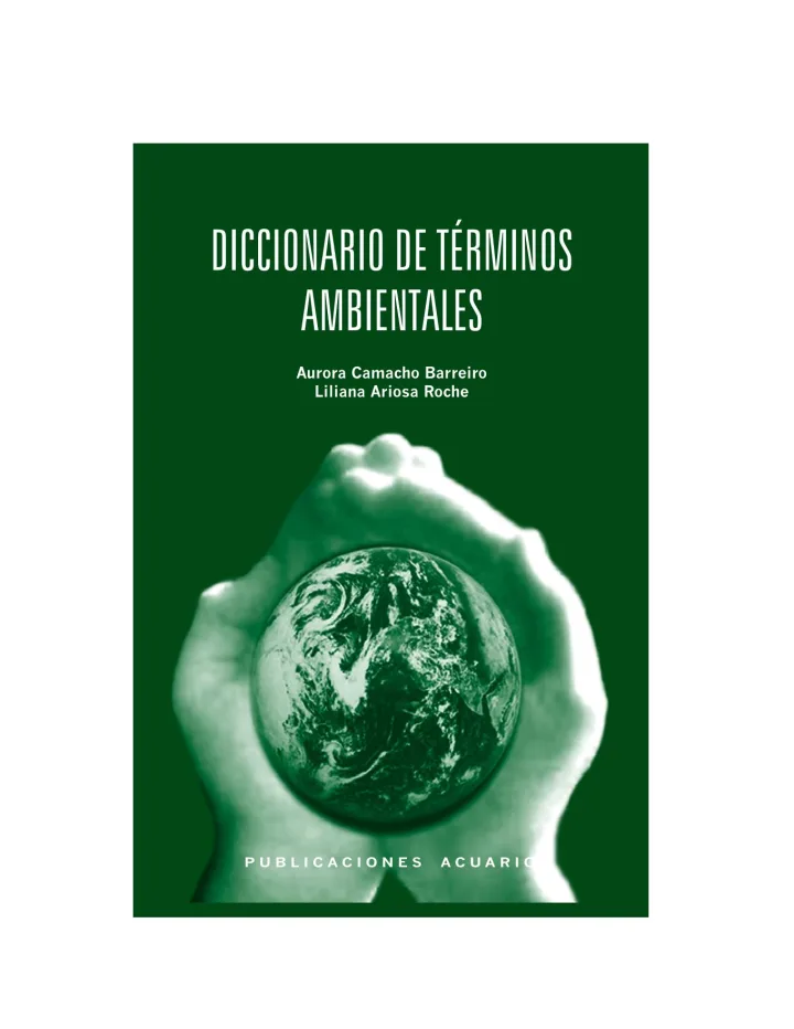 Portada de Diccionario de términos ambientales