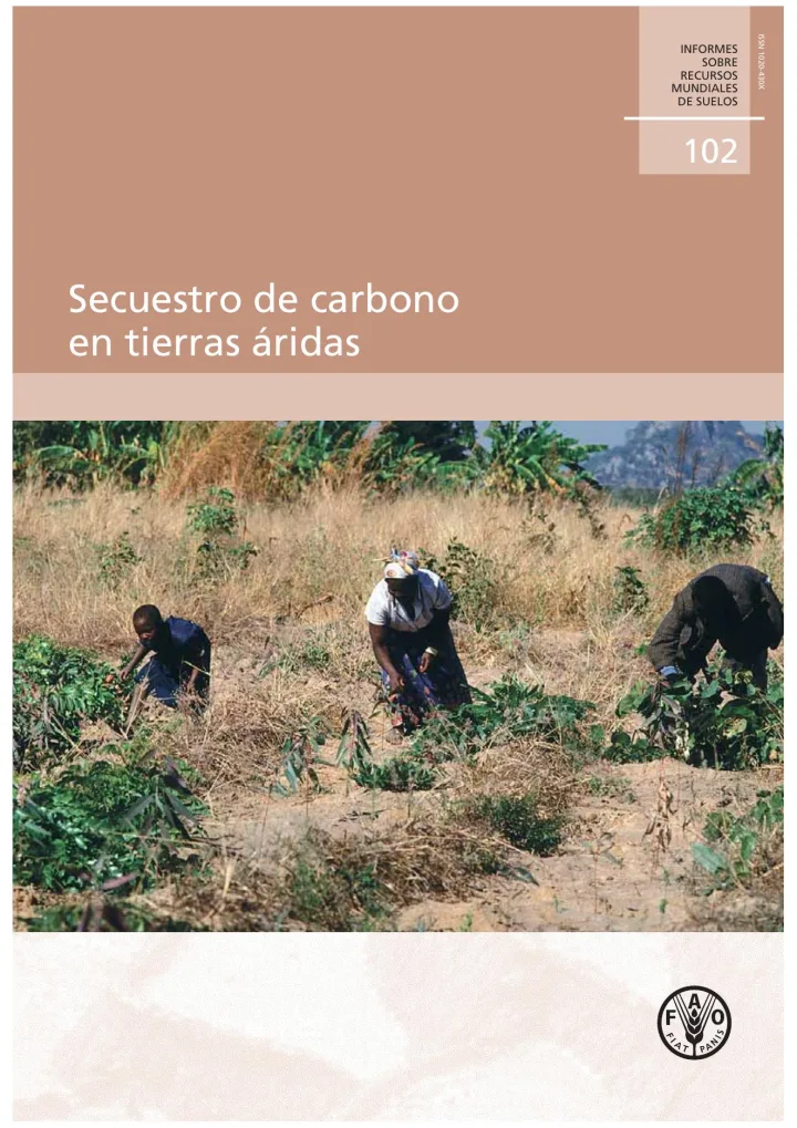 Portada de Secuestro de carbono en tierras áridas