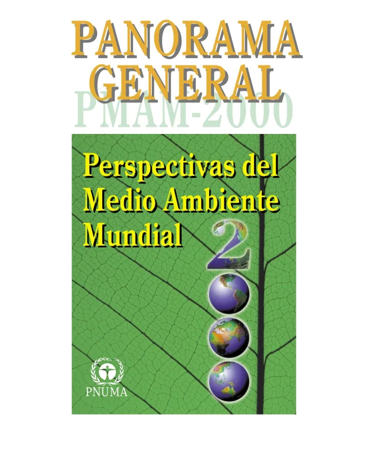 Portada de Perspectiva del Medio Ambiente Mundial 2000: GEO 200