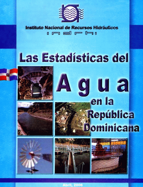 Portada de Las Estadisticas del Agua en la Republica Dominicana