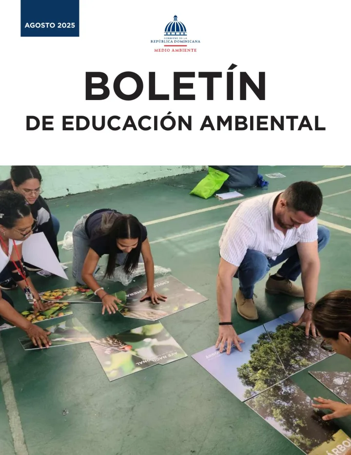 Portada de Boletín de Educación Ambiental: Agosto 2025