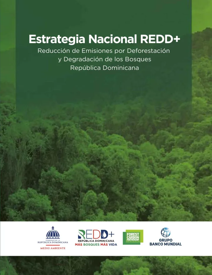 Portada de Estrategia Nacional de Reducción de Emisiones por Deforestación y Degradación de los Bosques (REDD+) 2022-2036