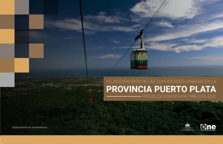 Portada de Expansión de las comunidades urbanas en la provincia Puerto Plata, República Dominicana 1988-2010-2022