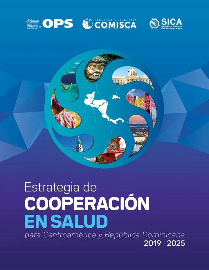 Portada de Estrategia de Cooperación en Salud para Centroamérica y República Dominicana 2019-2025