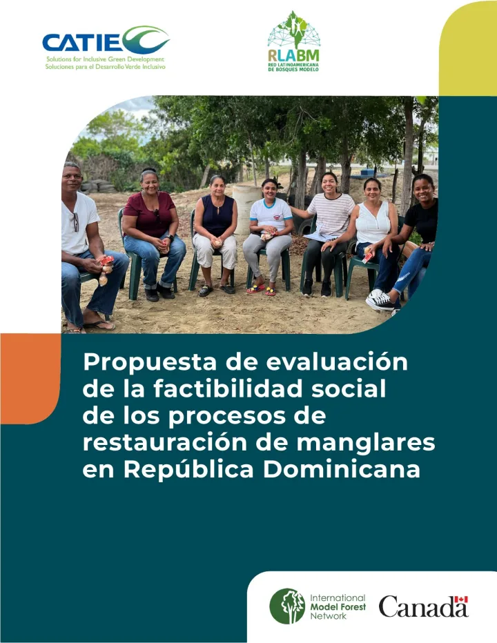 Portada de Propuesta de evaluación de la factibilidad social de los procesos de restauración de manglares en República Dominicana