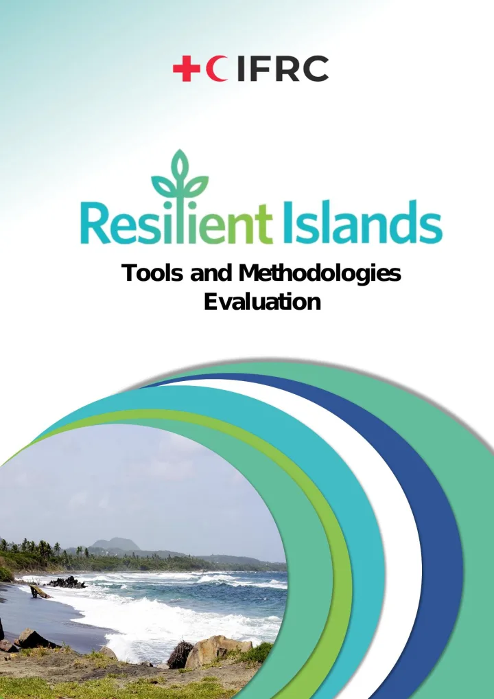 Portada de Resilient Islands: tools and methodologies evaluation